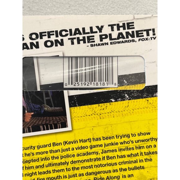 Ride Along 2014 DVD Comedy Movie Ice Cube Kevin Hart New Sealed - Picture 3 of 4